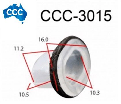 Body Trim & Mould Clips 25pcs CCS-3015 