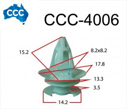 BMW Body Trim & Mould Clips 25pcs CCS-4006 