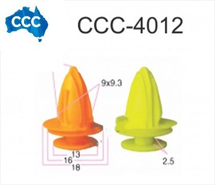 CCS-4012 Universal Trim Clips 25pcs 