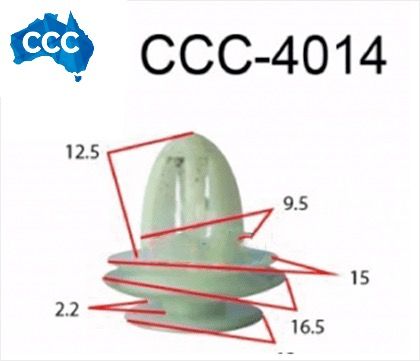CCS-4014 Hyundai Trim Clips 25pcs 
