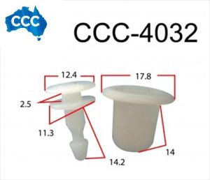 CCS-4032 Nissan Body Trim Clips 25pcs 