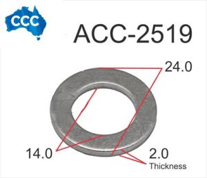 Automotive Sump Plug Washers 25pcs CCS-2519