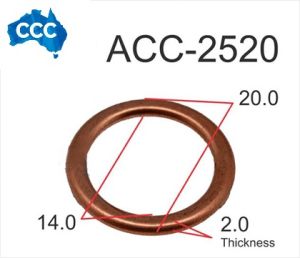 Automotive Sump Plug Washers 25pcs CCS-2520