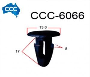 Trim Retainer Clips CCS-6066 25pcs