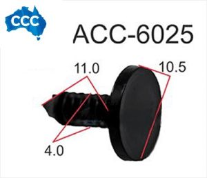 Trim Retainer Clips CCS-6025 25pcs