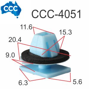 Toyota Exterior Mould Clips & Interior Trim Clips 25pcs CCS-4501