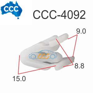Isuzu Garnish Moulding Retainer Clips 25pcs CCS-4092