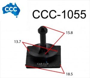 Subaru Black Upper Cowl Cap 25pcs CCS-1055