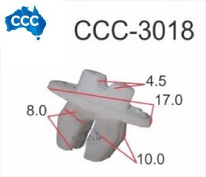 CCS-3018 Toyota Headlight Mounting Grommets 25pcs