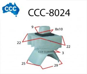 Isuzu Body Panel Clips 10pcs CCS-8024