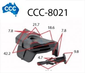 Toyota Bumper Bar Clips 15pcs CCS-8021