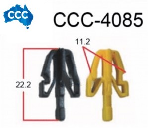 Toyota/Mitsu/Honda/Mazda/ Isuzu Grill Clips 25pcs CCS-4085