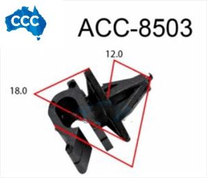 Honda Bonnet Catch Clips 15pcs CCS-8503