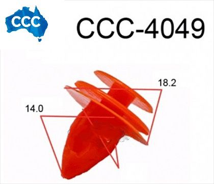 CCS-4049 BMW Mould Clips 25pcs 